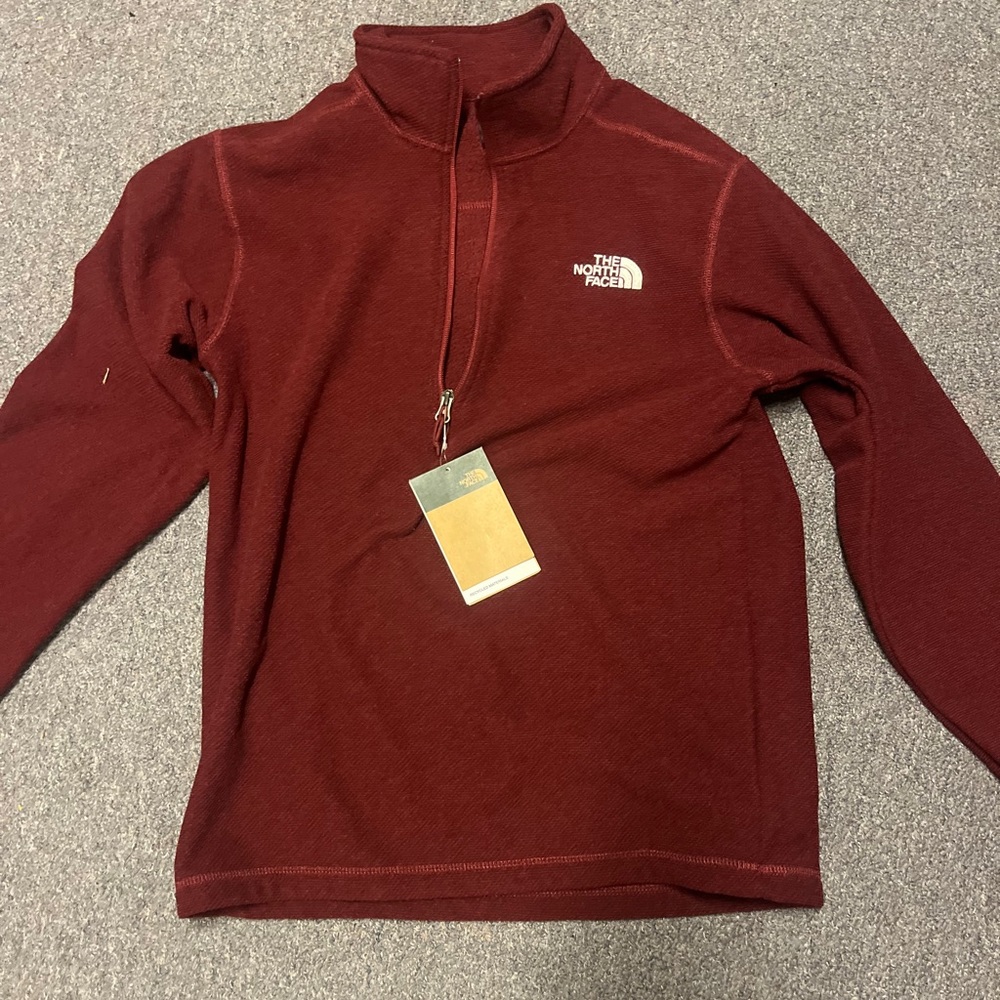 North face Men's Textured Cap Rock Fleece 1/4 Zip Pullover